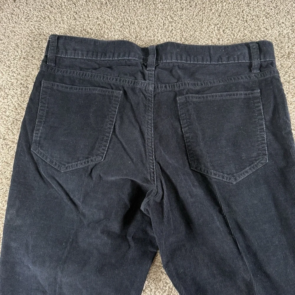 Vintage J Crew Pants Mens 32 Blue Slim Dark Navy Chino‎ Corduroy Preppy Casual